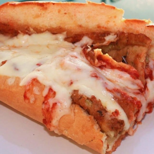 Eggplant Parm Sub.