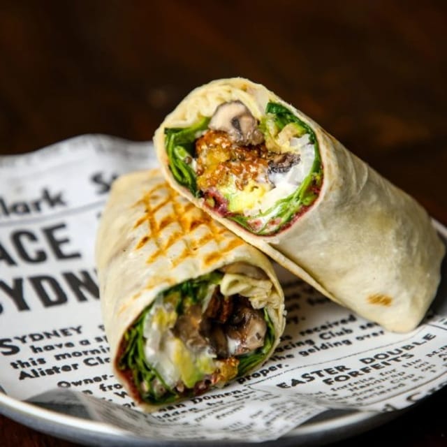 Crispy Chicken Wrap.