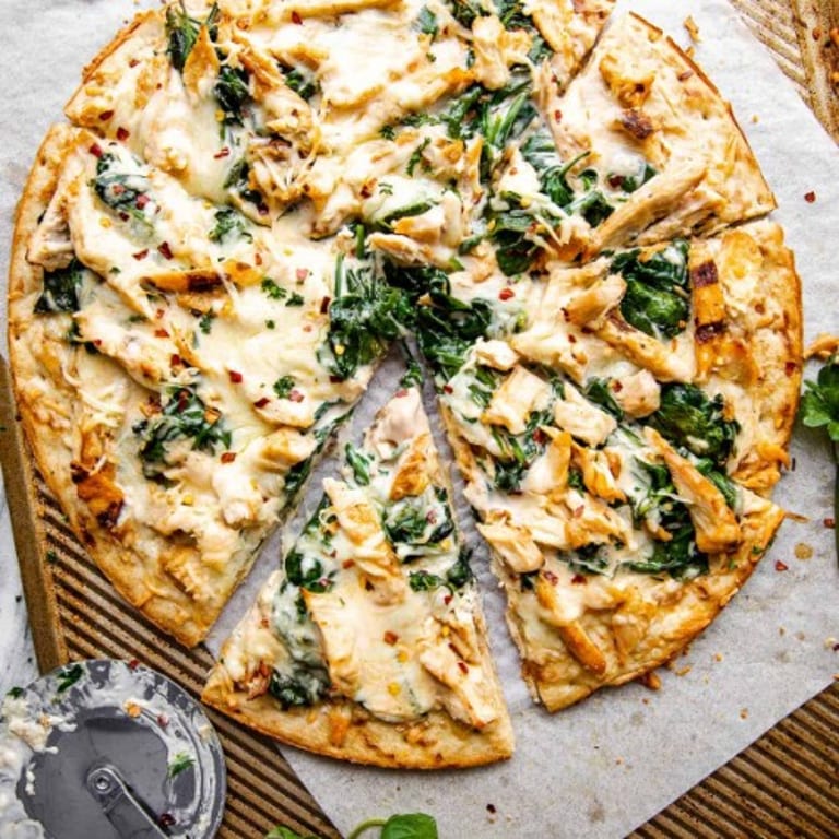 Delicious White Pizza and More!