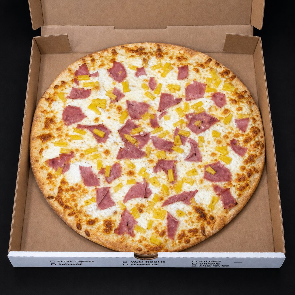 Hawaiian Pizza (12").
