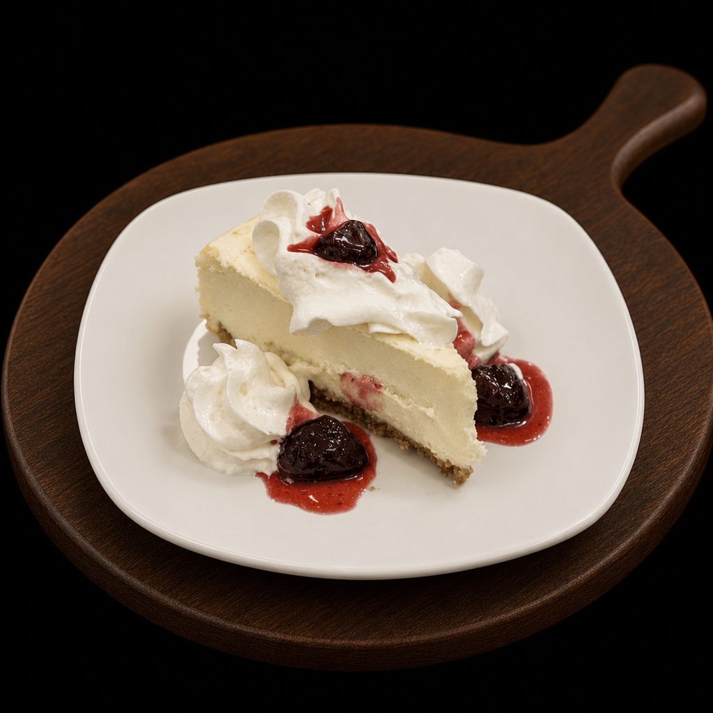 Raspberry Cheesecake.