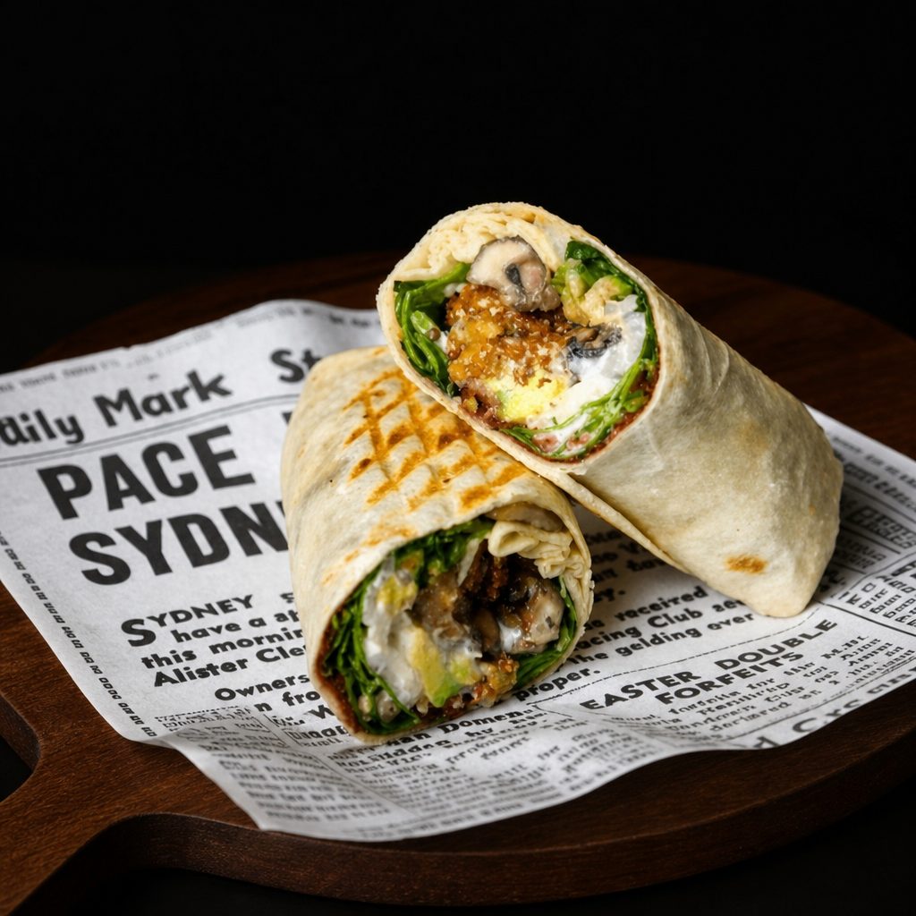 Crispy Chicken Wrap.