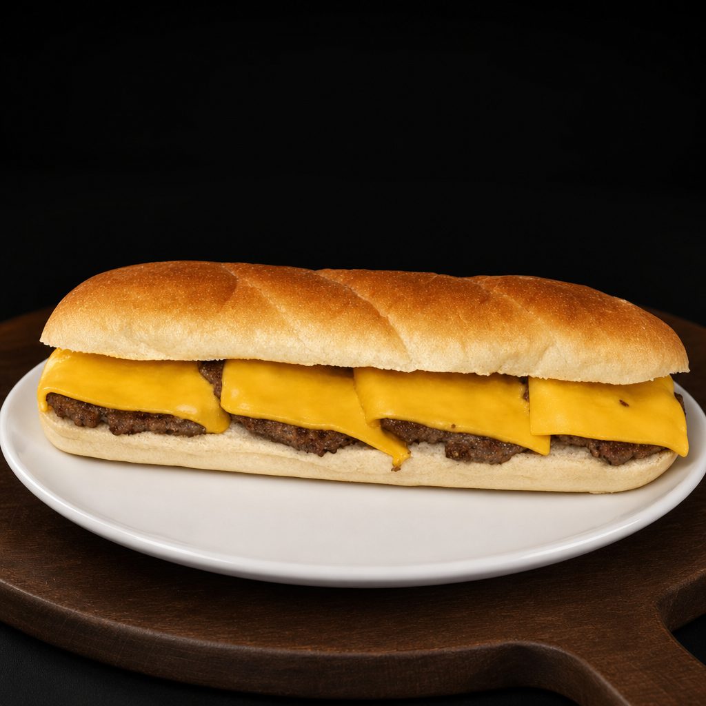 Cheeseburger Sub.