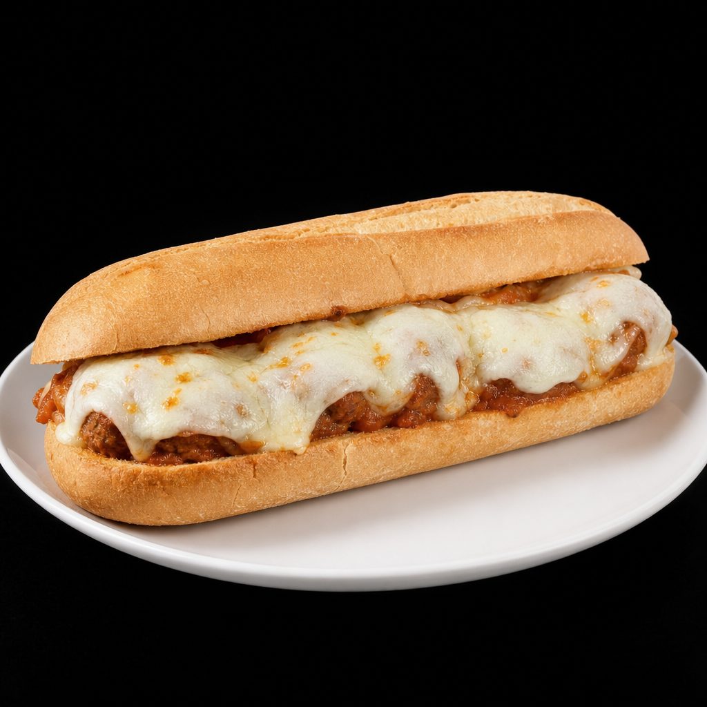 Meatball Parm Sub.