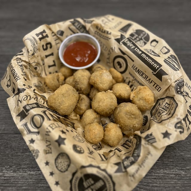 Breaded Mushrooms (14-18).