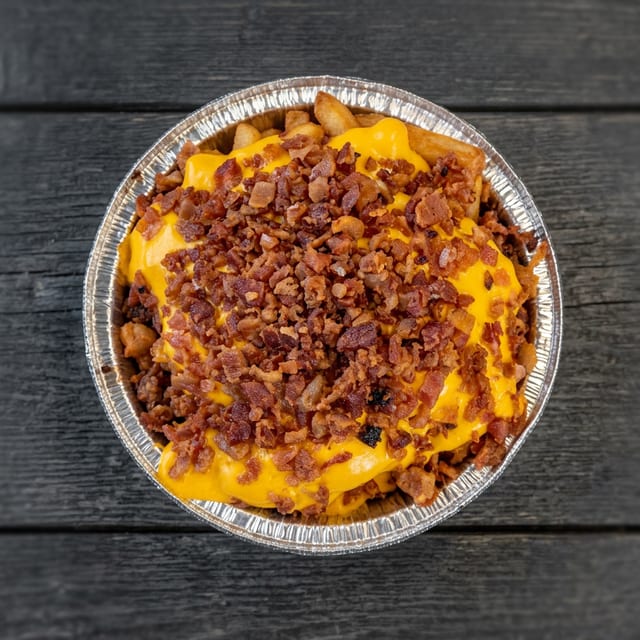 Bacon Cheese Fries.