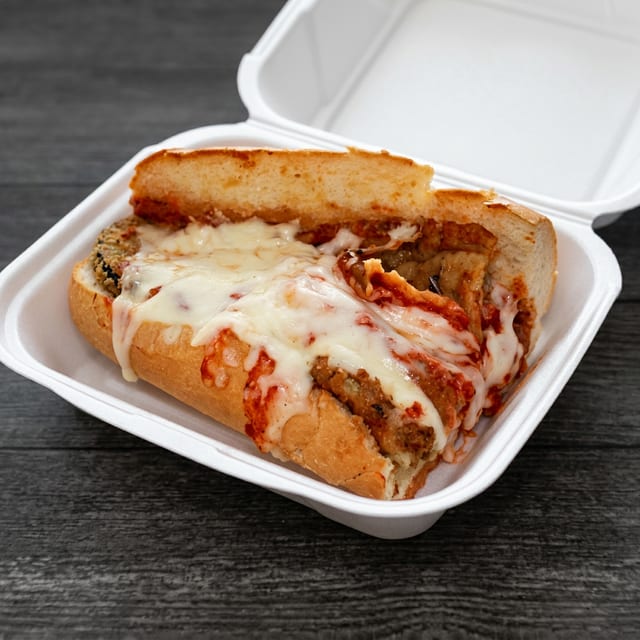 Eggplant Parm Sub.