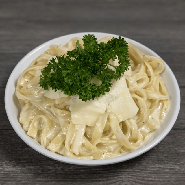 Fettuccine Alfredo.