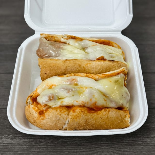 Meatball Parm Sub.