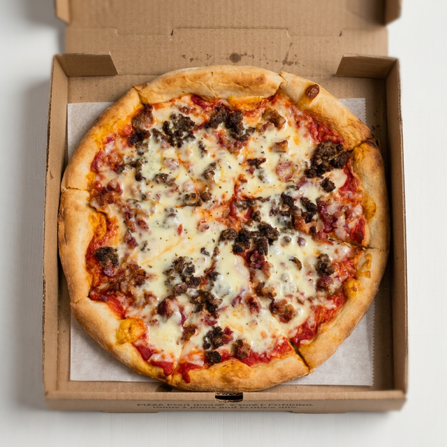 Bacon Cheeseburger Pizza (12").